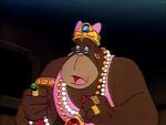 Kookoo stealing diamonds and jewels for Fat Cat