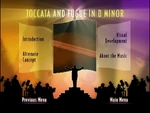Toccata and Fugue in D Minor menu
