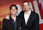 Byron Howard and Chris Williams at the premiere of Bolt in November 2008.