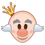 King Candy's emoji for Disney Emoji Blitz