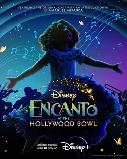 Encanto at the Hollywood Bowl poster