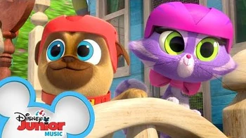 Houseboat Song 🛥️ Music Video Puppy Dog Pals Disney Junior