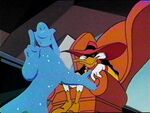 "Is it Negaduck or is it Darkwing Duck? S.H.U.S.H. won't be able to tell the difference!"