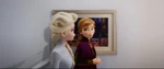 Anna and Elsa in Once Upon a Studio
