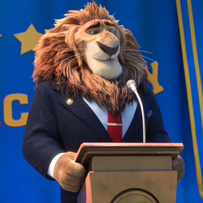 Zootopia Character Pack Mayor Lionheart And Lemming Businessman