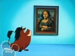 The Mona Lisa in the Timon & Pumbaa episode "Now Museum, Now You Don't"