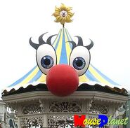 Toon circus decor