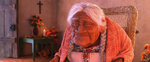 Mamá Coco's first appearance as an old lady, in her eponymous film.