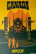 Canada Pavilion attraction poster