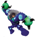 Miles operating the Exo-Flex