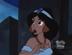 Jasmine looking around