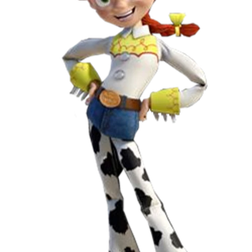 Jessie Toy Story PNG Hand Drawn Watercolor Clipart Cute