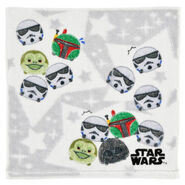 Star Wars Tsum Tsum Gray Towel