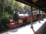 Wildlife Express at the Harambe train station