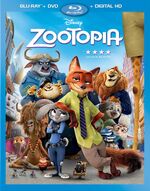 Zootopia Blu-ray Cover