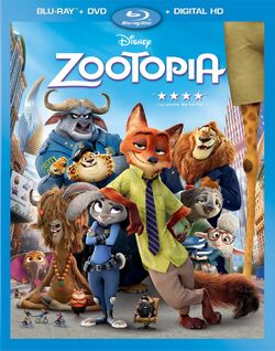 Zootopia Blu-ray Cover