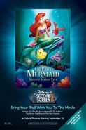 A poster for the Disney Second Screen Live! re-release of the film on September 13, 2013, at select AMC Theatres pavilions.