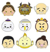 Beauty and the Beast Tsum Tsum Pins