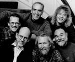 Clockwise: Steve Whitmire, Jerry Nelson, Jim Henson, Frank Oz, Dave Goelz, and Richard Hunt