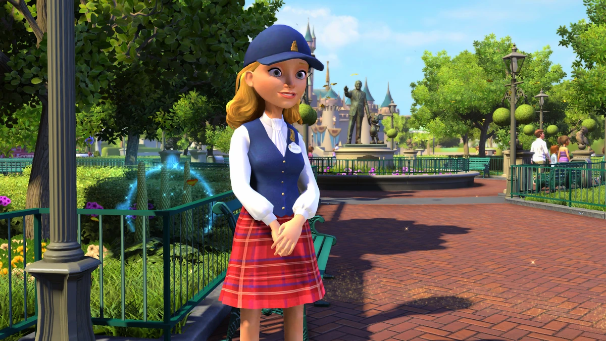 Karen the Park Guide Disney Wiki Fandom