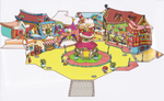 Toontown's Main Plaza