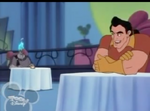 Gaston with Hades in House of Mouse "No one orders decaf like Gaston!"