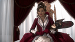 Barbara Hershey as the Queen of Hearts