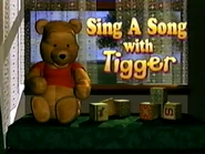 Opening title card to the 2000 VHS release of Winnie the Pooh: Sing a Song with Tigger.