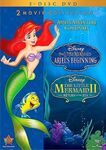The Little Mermaid II & Ariel's Beginning DVD 2013