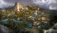 Concept Art for Adventure Isle