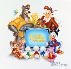 Disney Afternoon 1990 promotional picture