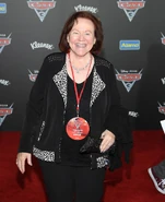 Edie McClurg at the premiere of Cars 3 in June 2017.