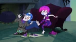 Grim doing Hildy's nails