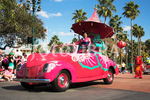 Mulan at the Motor Cars and Stars Parade