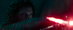 Kylo facing Palpatine