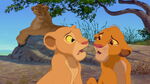 Sarabi calls after Simba and Nala