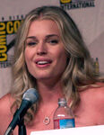 Rebecca Romijin speaks at the 2009 San Diego Comic Con.