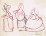 SleepingBeauty1959TheThreeGoodFairiesConceptDesign5.jpg (497 KB) Concept sketch by Frank Thomas.