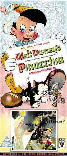 70年代 pinocchio ポスター Pinocchio 70s