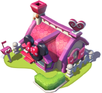 Minnie's house in Disney Magic Kingdoms