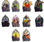 Disney Villains Window pins