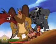 Minotaur from Hercules and the Arabian Night.