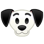 Pongo's emoji for Disney Emoji Blitz