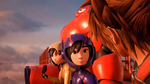 KHIII Sora with Hiro, Go Go, and Baymax