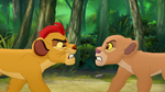 Kiara and Kion arguing