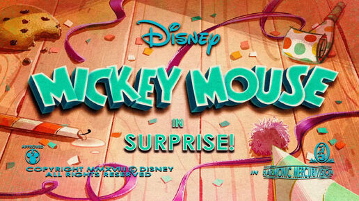 Mickey Mouse Surprise! title card