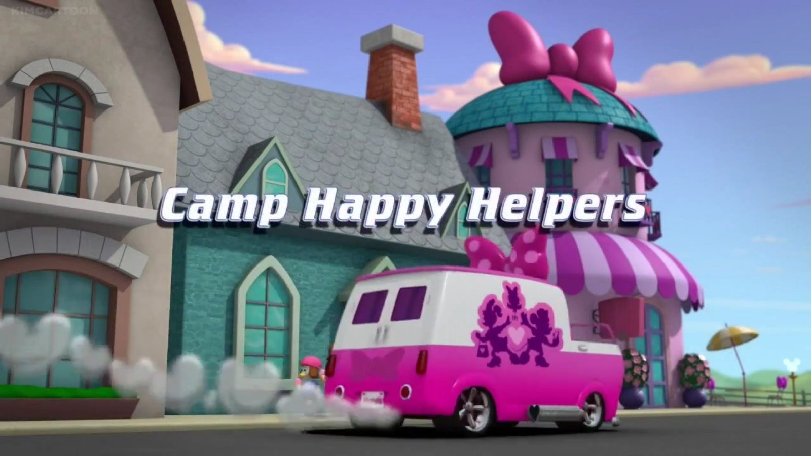 minnie's happy helpers van