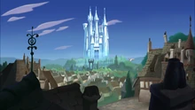 The King's Castle in Cinderella III: A Twist In Time