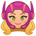 Honey Lemon's emoji for Disney Emoji Blitz