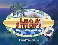 Lilo & Stitch's Island of Adventures DVD Game